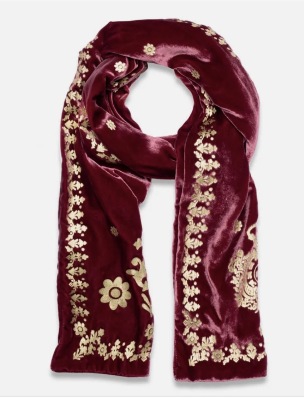 The met royal crest scarf